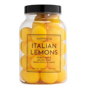 HOPIFICIO FIRENZE multi 26.45oz Big Lemon Triple Milled Soap Jar